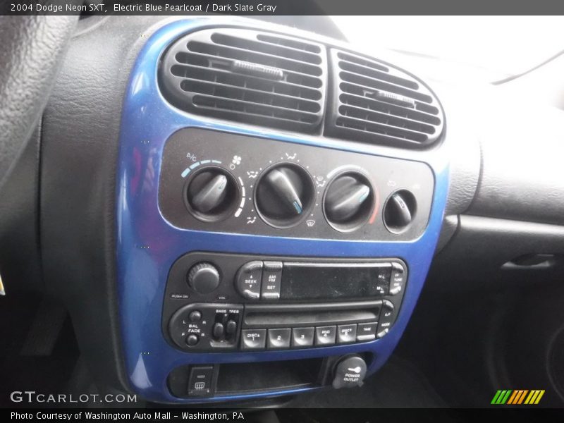 Electric Blue Pearlcoat / Dark Slate Gray 2004 Dodge Neon SXT