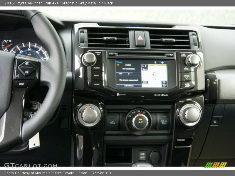 Magnetic Gray Metallic / Black 2016 Toyota 4Runner Trail 4x4