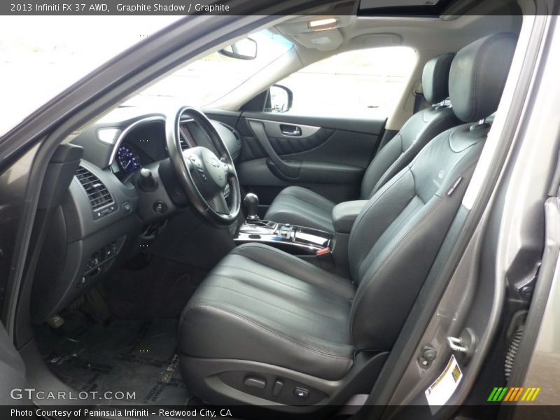 Graphite Shadow / Graphite 2013 Infiniti FX 37 AWD