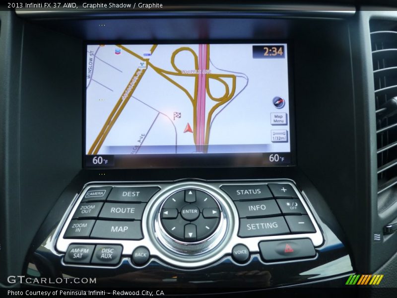 Graphite Shadow / Graphite 2013 Infiniti FX 37 AWD