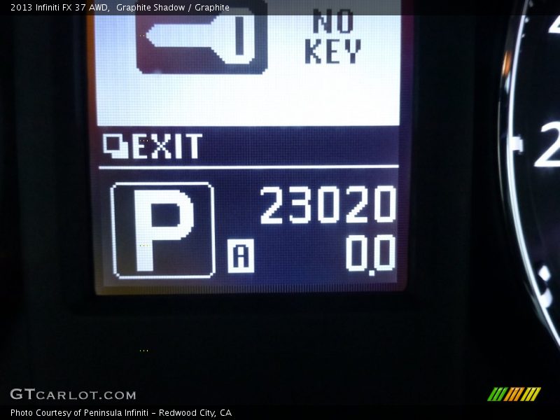 Graphite Shadow / Graphite 2013 Infiniti FX 37 AWD