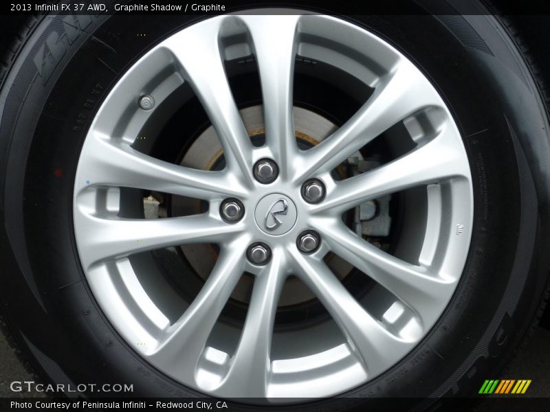 Graphite Shadow / Graphite 2013 Infiniti FX 37 AWD