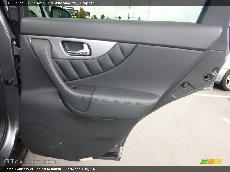 Graphite Shadow / Graphite 2013 Infiniti FX 37 AWD