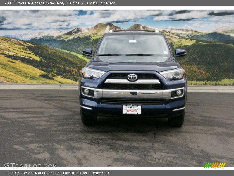 Nautical Blue Metallic / Black 2016 Toyota 4Runner Limited 4x4