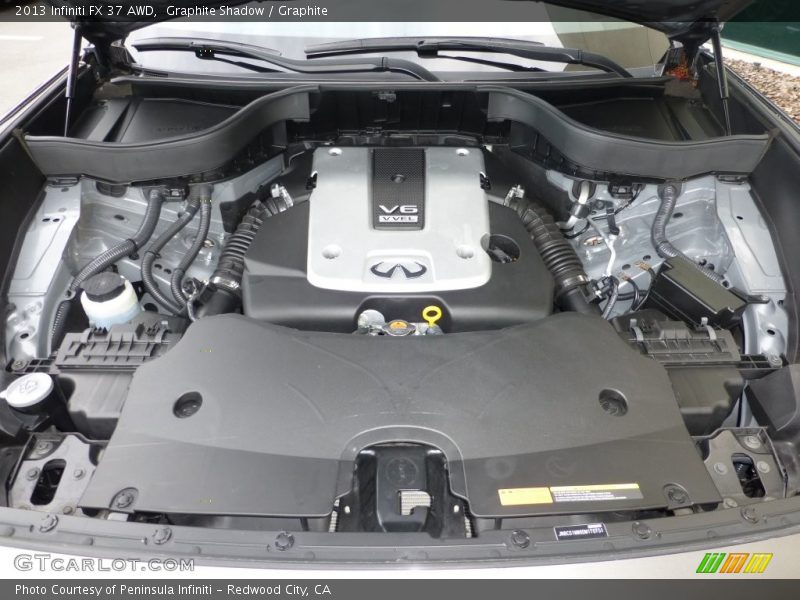 Graphite Shadow / Graphite 2013 Infiniti FX 37 AWD