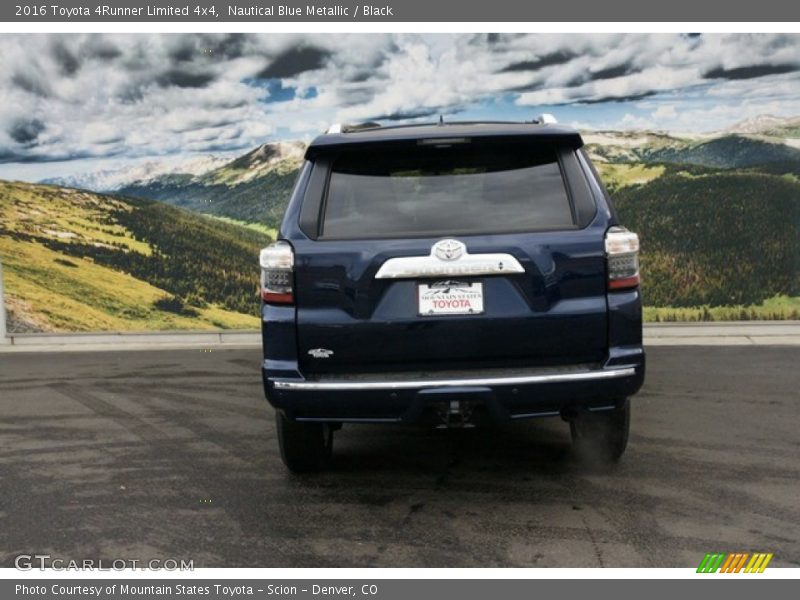 Nautical Blue Metallic / Black 2016 Toyota 4Runner Limited 4x4