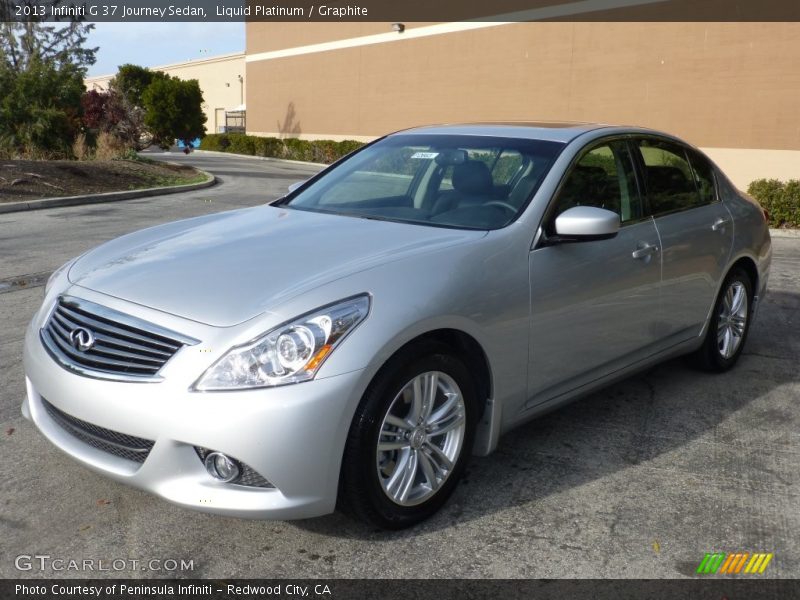 Liquid Platinum / Graphite 2013 Infiniti G 37 Journey Sedan