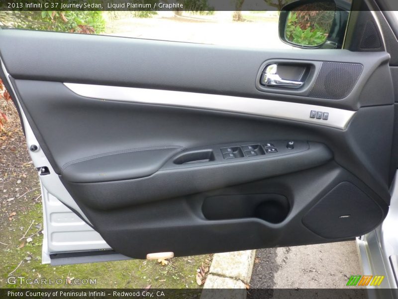 Liquid Platinum / Graphite 2013 Infiniti G 37 Journey Sedan