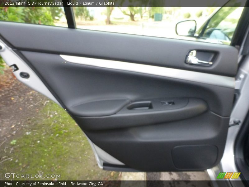 Liquid Platinum / Graphite 2013 Infiniti G 37 Journey Sedan