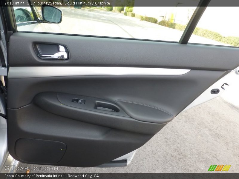 Liquid Platinum / Graphite 2013 Infiniti G 37 Journey Sedan