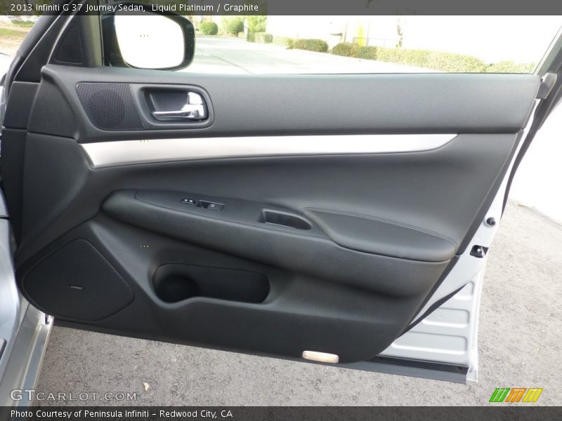 Liquid Platinum / Graphite 2013 Infiniti G 37 Journey Sedan
