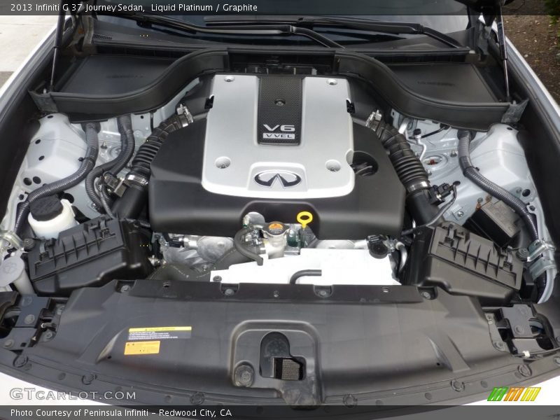 Liquid Platinum / Graphite 2013 Infiniti G 37 Journey Sedan