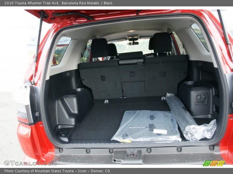Barcelona Red Metallic / Black 2016 Toyota 4Runner Trail 4x4
