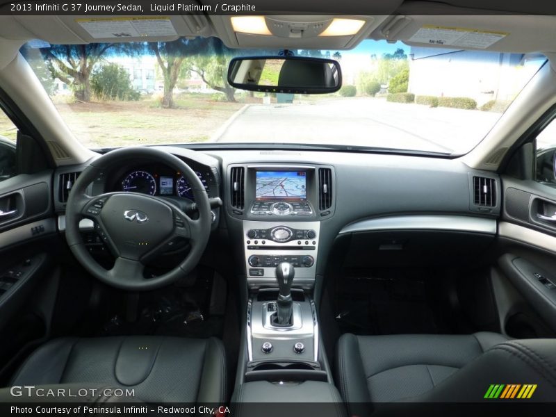 Liquid Platinum / Graphite 2013 Infiniti G 37 Journey Sedan