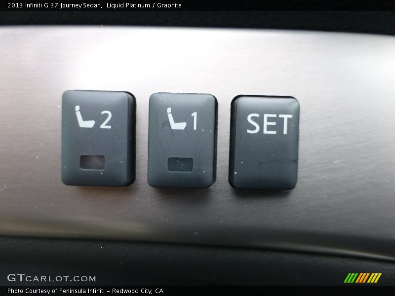 Liquid Platinum / Graphite 2013 Infiniti G 37 Journey Sedan