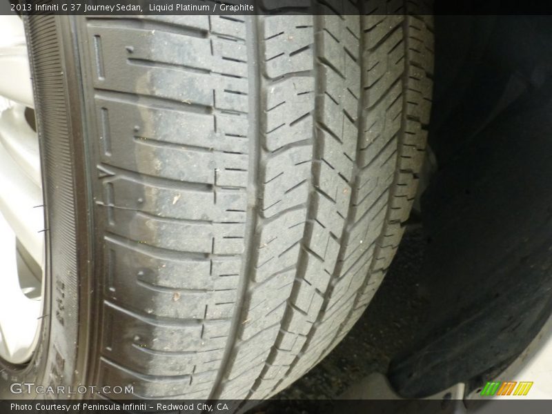 Liquid Platinum / Graphite 2013 Infiniti G 37 Journey Sedan