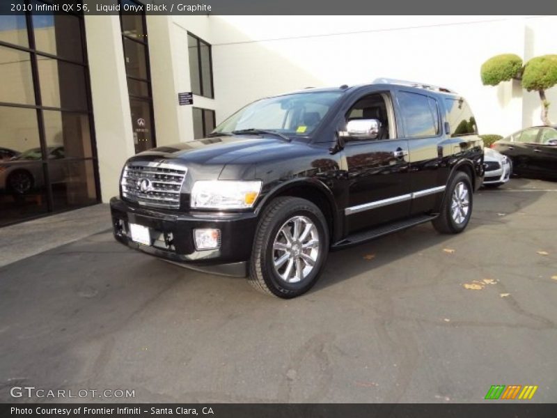 Liquid Onyx Black / Graphite 2010 Infiniti QX 56