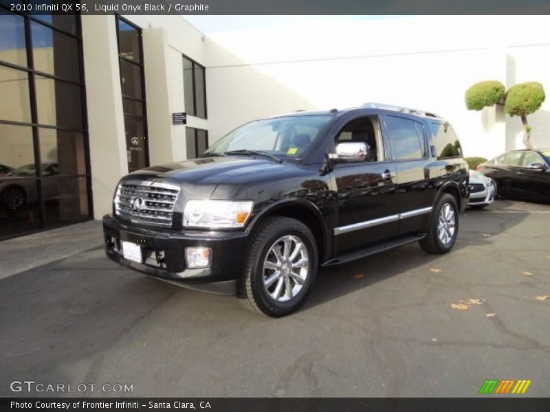 Liquid Onyx Black / Graphite 2010 Infiniti QX 56