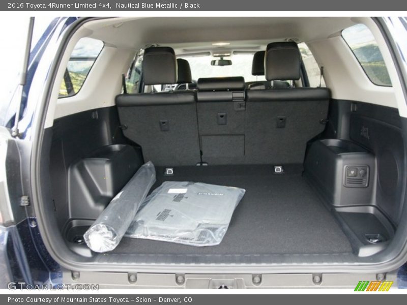 Nautical Blue Metallic / Black 2016 Toyota 4Runner Limited 4x4