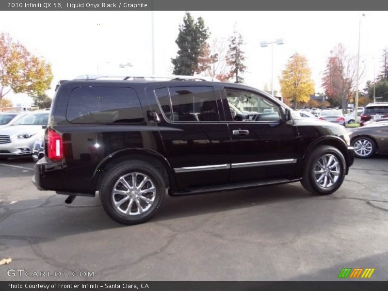 Liquid Onyx Black / Graphite 2010 Infiniti QX 56