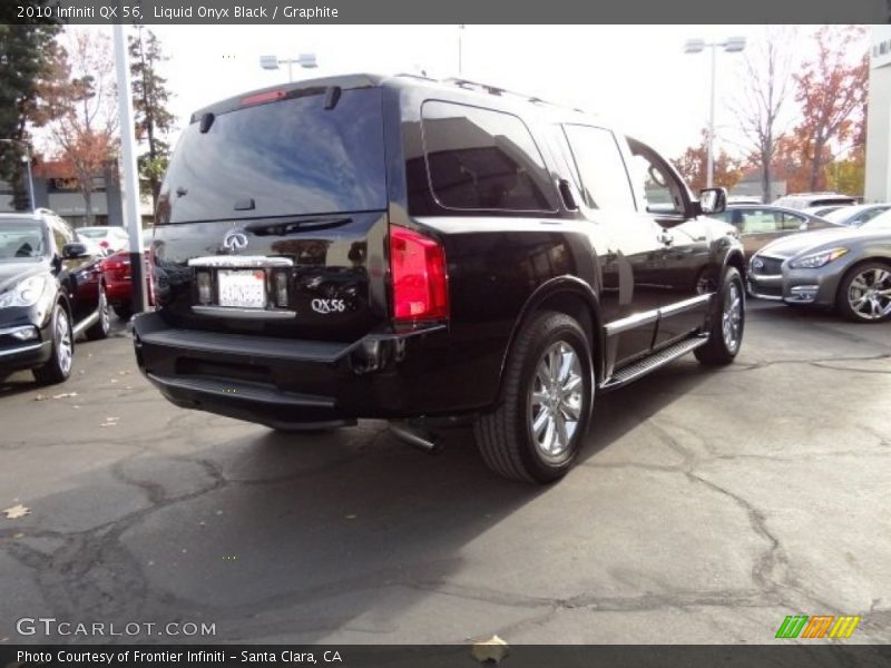 Liquid Onyx Black / Graphite 2010 Infiniti QX 56