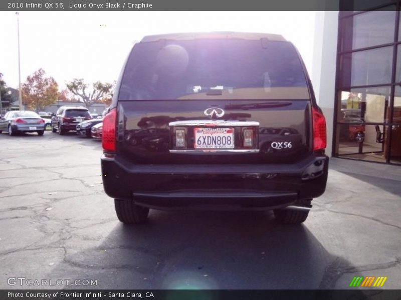 Liquid Onyx Black / Graphite 2010 Infiniti QX 56