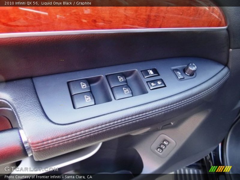 Liquid Onyx Black / Graphite 2010 Infiniti QX 56
