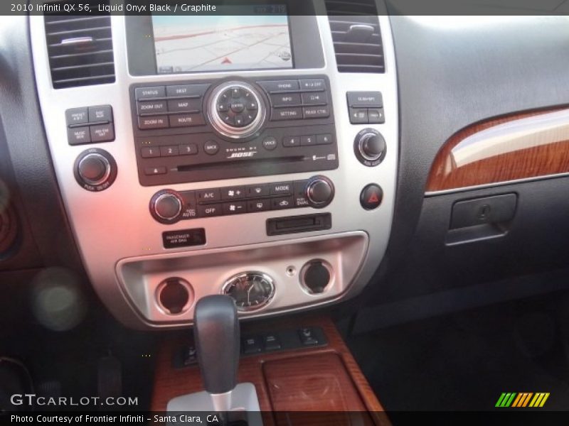 Liquid Onyx Black / Graphite 2010 Infiniti QX 56