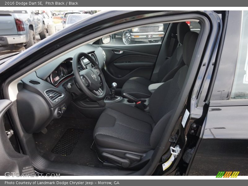 Pitch Black / Black 2016 Dodge Dart SE