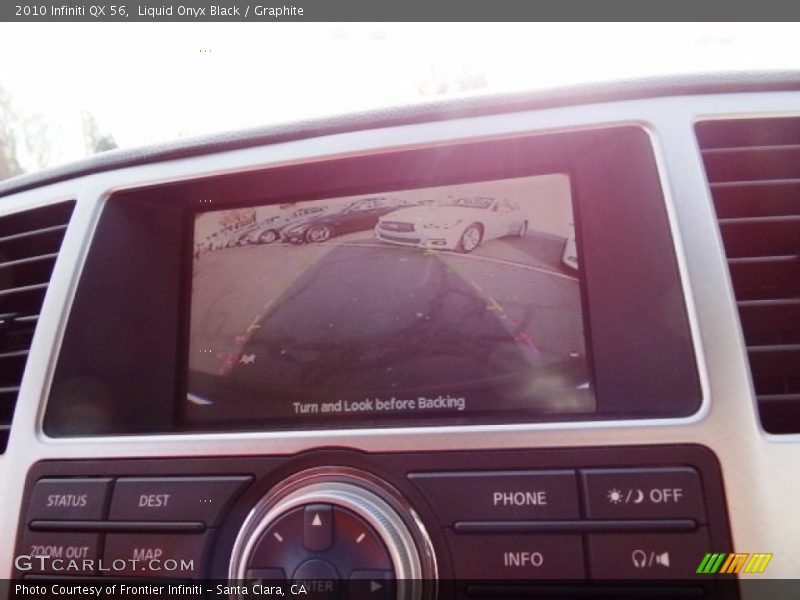 Liquid Onyx Black / Graphite 2010 Infiniti QX 56