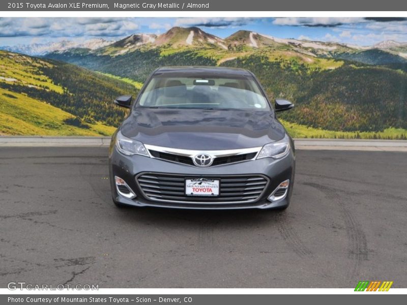 Magnetic Gray Metallic / Almond 2015 Toyota Avalon XLE Premium