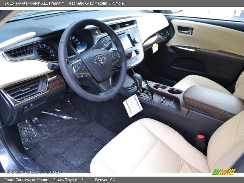 Magnetic Gray Metallic / Almond 2015 Toyota Avalon XLE Premium