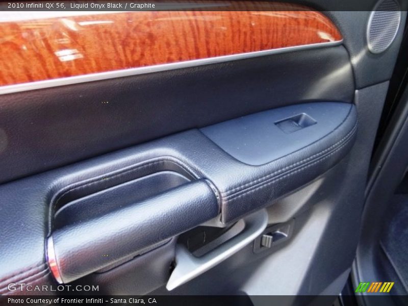 Liquid Onyx Black / Graphite 2010 Infiniti QX 56