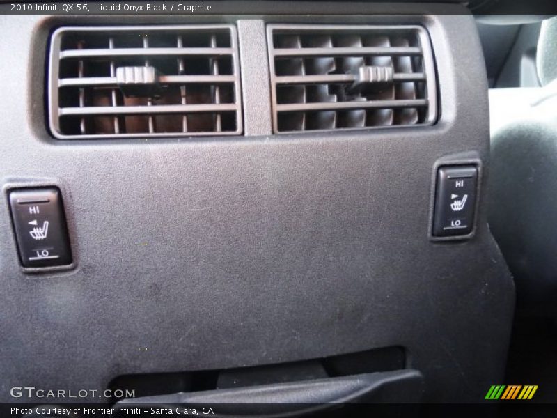 Liquid Onyx Black / Graphite 2010 Infiniti QX 56