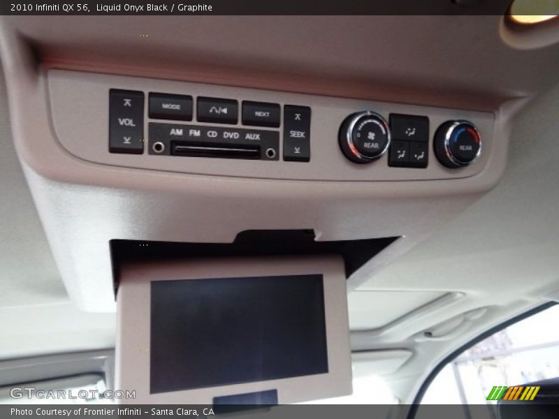 Liquid Onyx Black / Graphite 2010 Infiniti QX 56