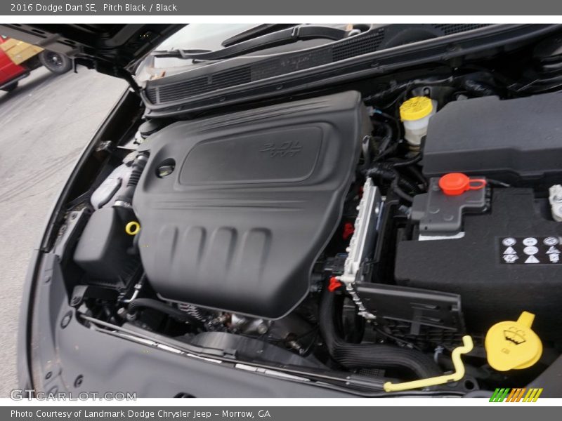 Pitch Black / Black 2016 Dodge Dart SE