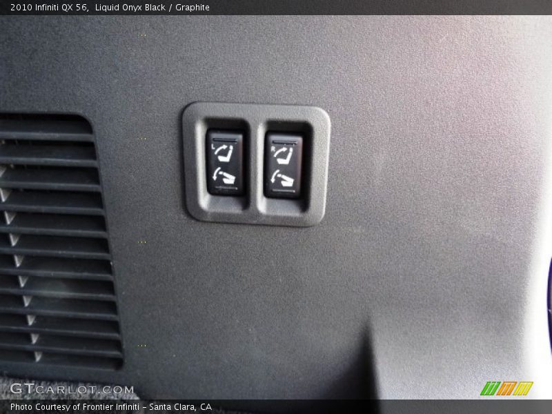 Liquid Onyx Black / Graphite 2010 Infiniti QX 56