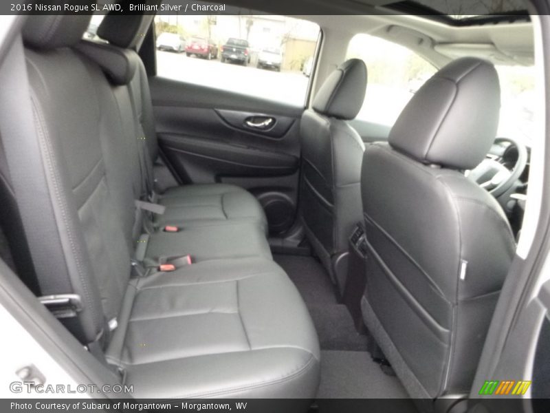 Brilliant Silver / Charcoal 2016 Nissan Rogue SL AWD