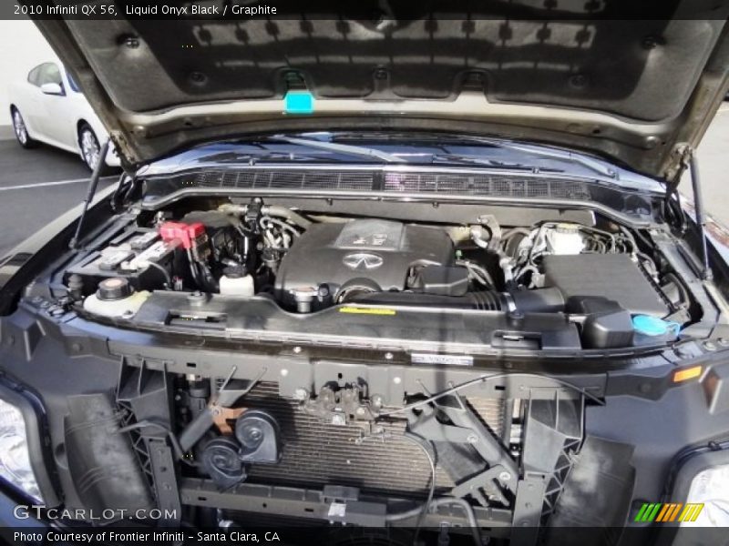 Liquid Onyx Black / Graphite 2010 Infiniti QX 56
