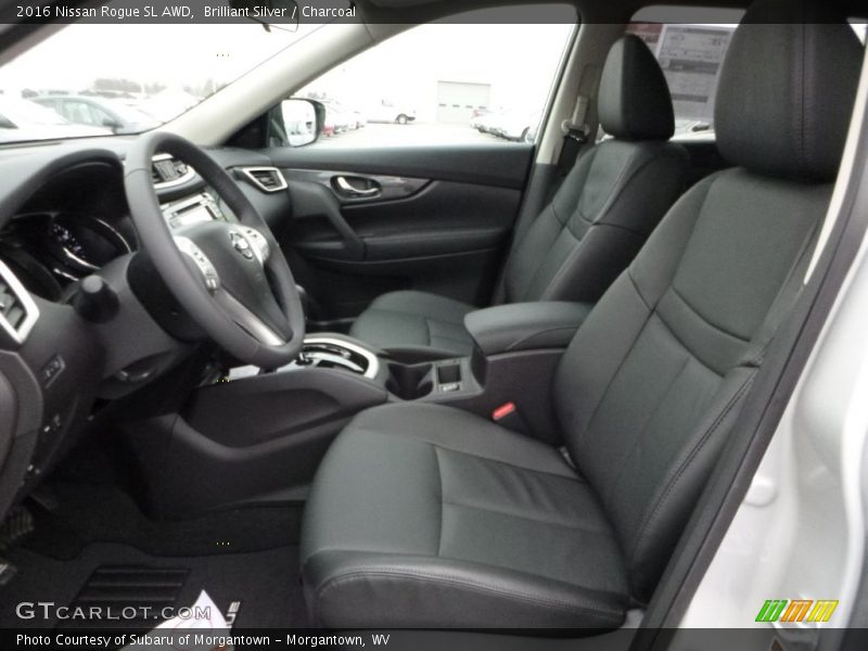 Brilliant Silver / Charcoal 2016 Nissan Rogue SL AWD