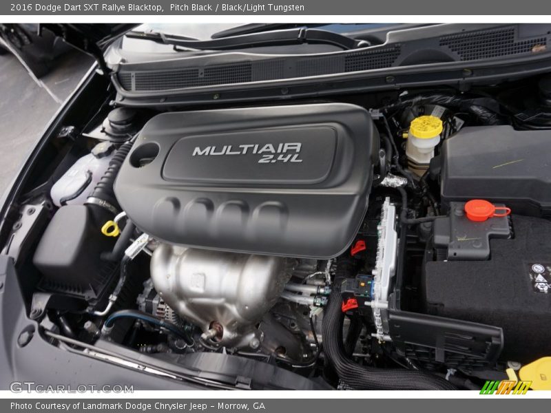 Pitch Black / Black/Light Tungsten 2016 Dodge Dart SXT Rallye Blacktop