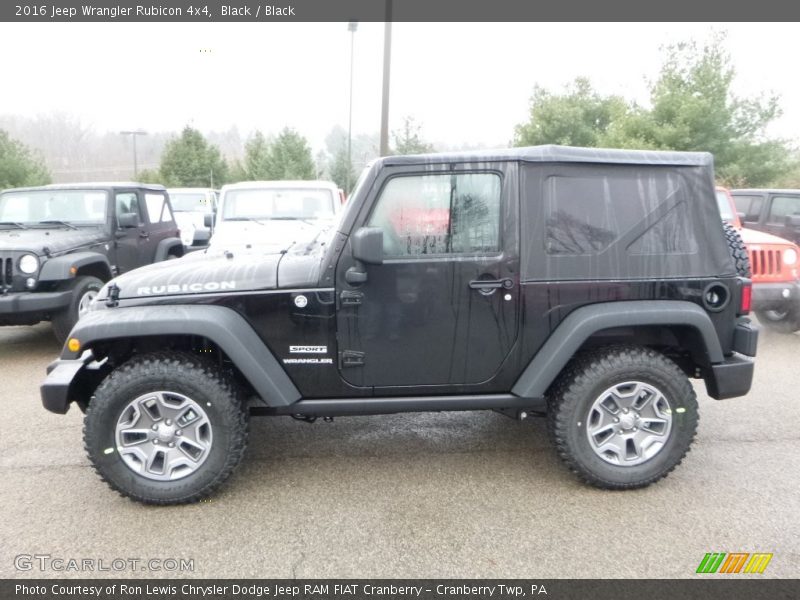 2016 Wrangler Rubicon 4x4 Black