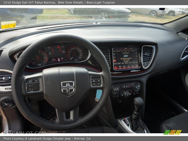 Dashboard of 2016 Dart SXT Rallye Blacktop