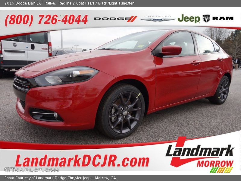 Redline 2 Coat Pearl / Black/Light Tungsten 2016 Dodge Dart SXT Rallye