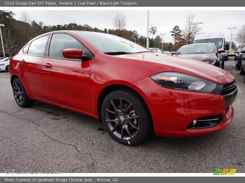 Redline 2 Coat Pearl / Black/Light Tungsten 2016 Dodge Dart SXT Rallye