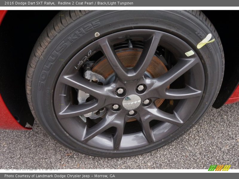 Redline 2 Coat Pearl / Black/Light Tungsten 2016 Dodge Dart SXT Rallye