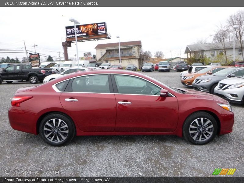  2016 Altima 2.5 SV Cayenne Red
