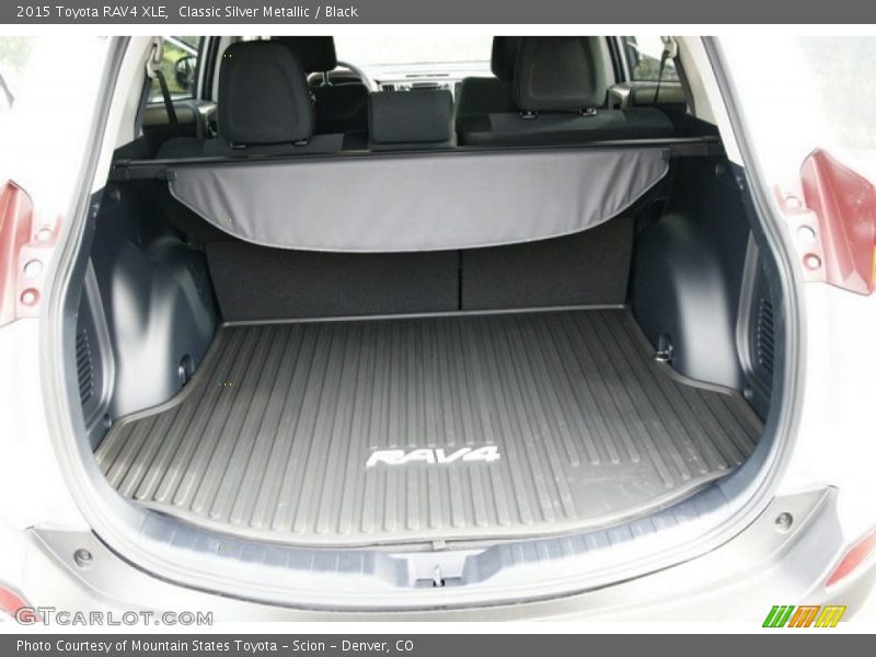 Classic Silver Metallic / Black 2015 Toyota RAV4 XLE