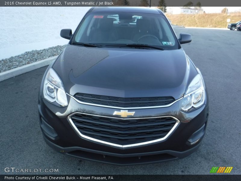 Tungsten Metallic / Jet Black 2016 Chevrolet Equinox LS AWD
