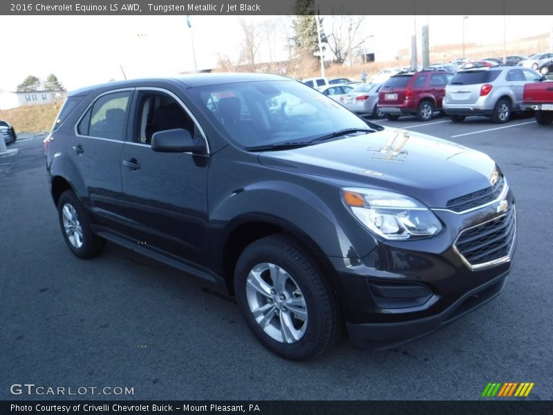 Tungsten Metallic / Jet Black 2016 Chevrolet Equinox LS AWD